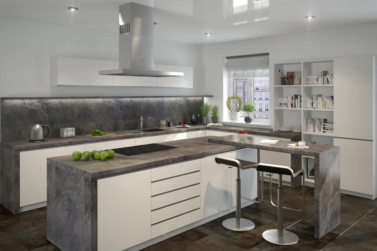 Стеновая панель 4 мм КЕДР Марквина серая 1500х600х4 мм 694/SL