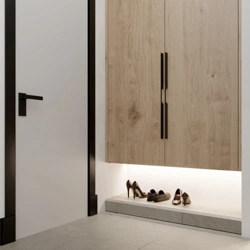 Ручка скоба MAKMART Черный матовый BOOK.160-640.9005