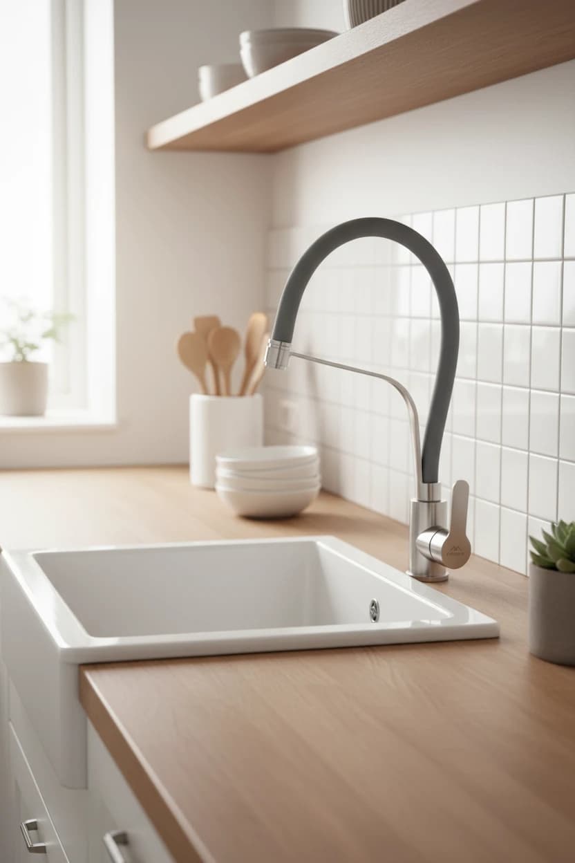 Смеситель FASHUN Серый A54012-12