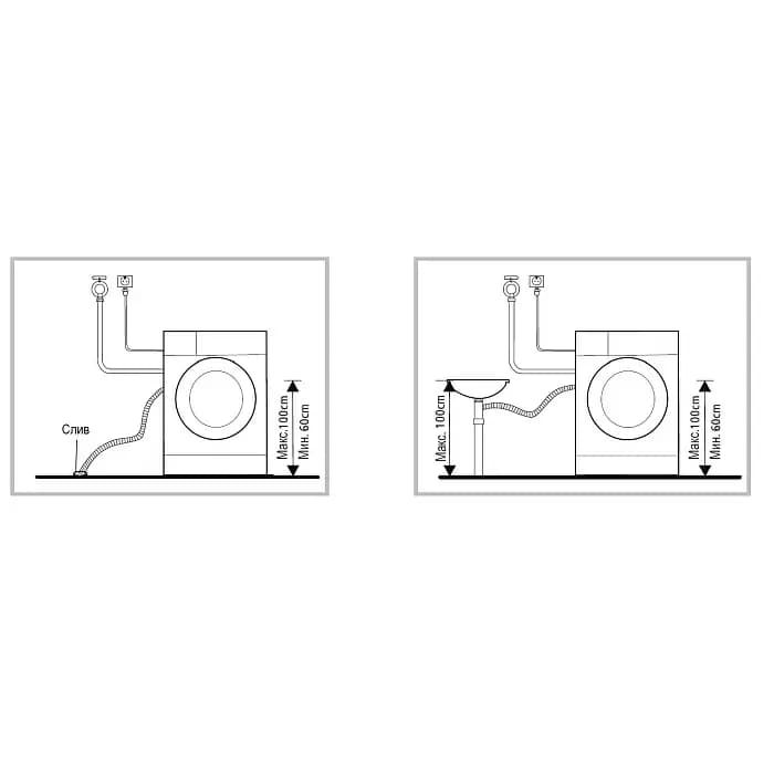 Стиральная машина EVELUX Белый EW 68141