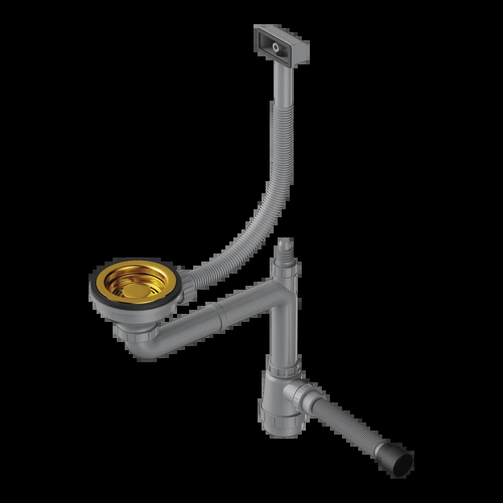 Арматура для одночашевых моек OMOIKIRI Латунь WK-1-S-AB