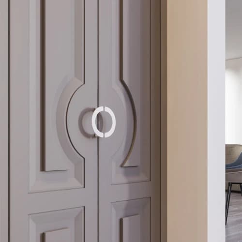 Ручка скоба MAKMART Белый матовый RS.MRL.96.9016