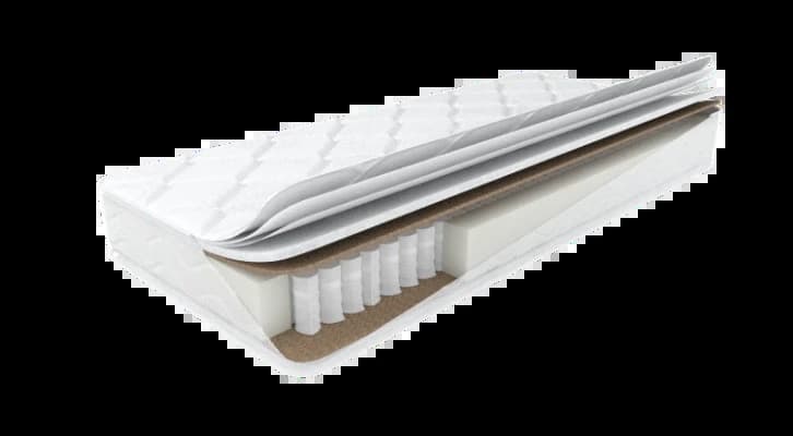 Матрас пружинный двуспальный 1600х2000х240 мм FAMILY Белый Bio Impulse