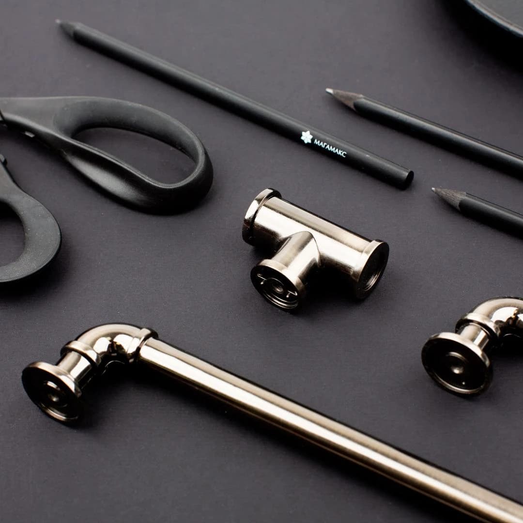 Ручка скоба KERRON Никель темный S-4120-320 BBLN