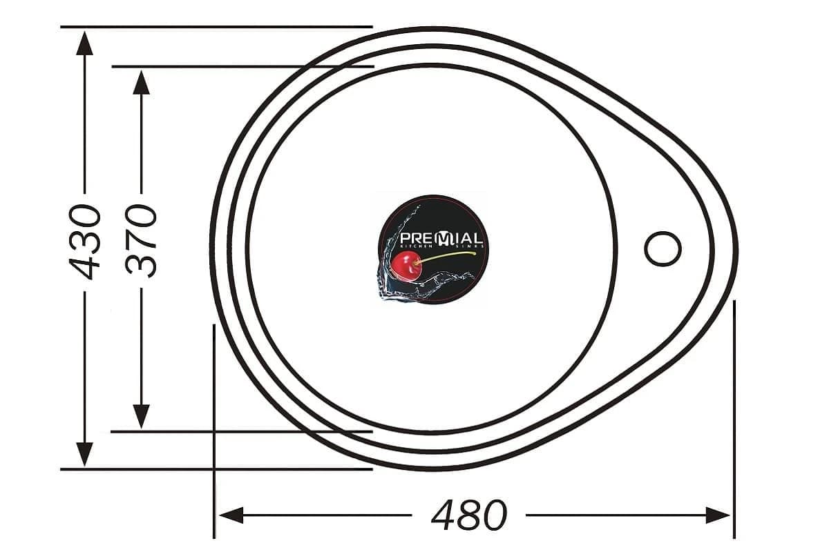 Мойка КИТАЙ Premial N 4843