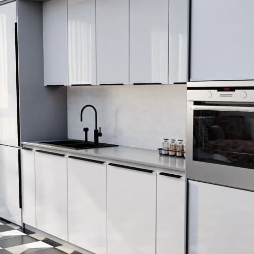 Ручка профиль MAKMART Черный бархат RT.01.0496.9005