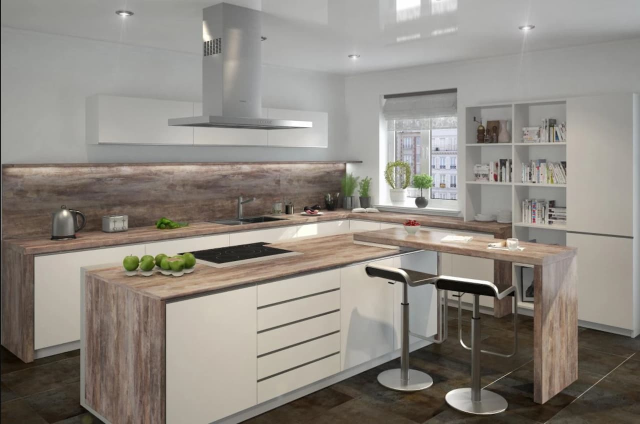 Столешница влагостойкая 38 мм КЕДР Stromboli brown 1500х600х38*1U 7354/S