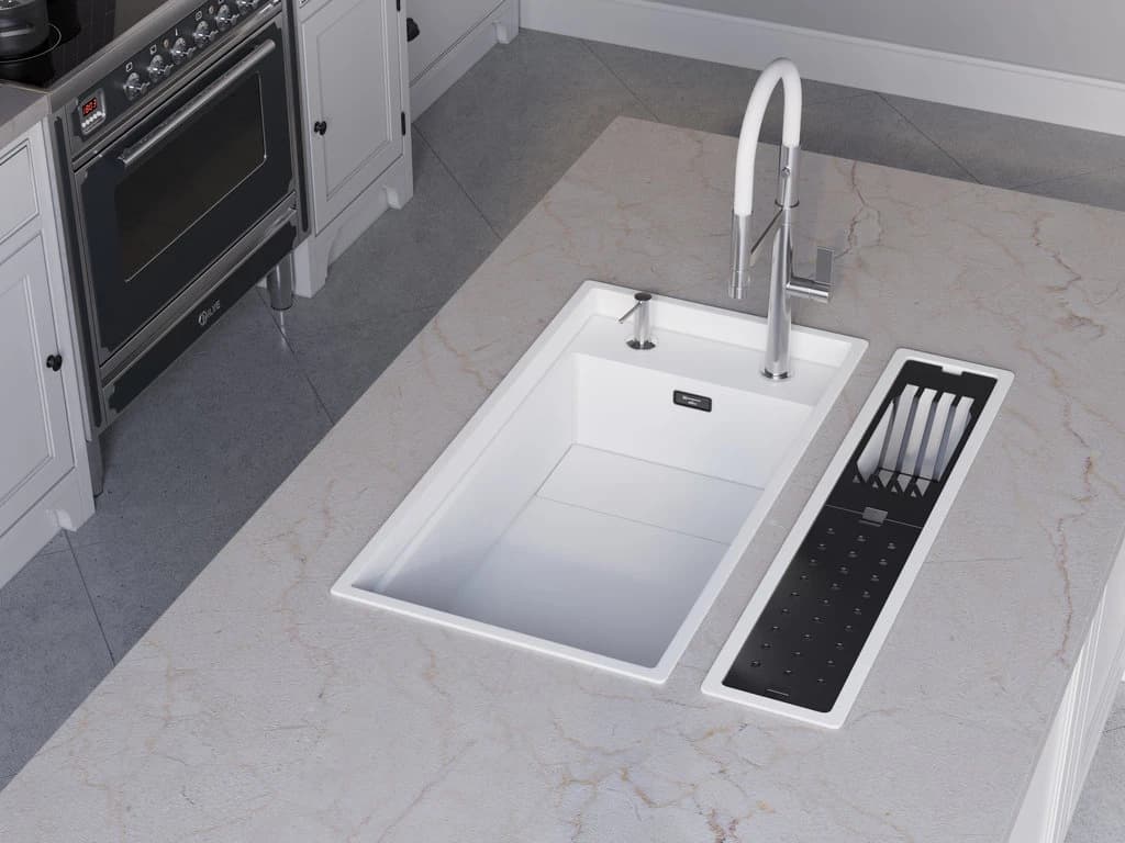 Мойка OMOIKIRI Графитовый Kinaru 86-U/I GB (УЦЕНКА)