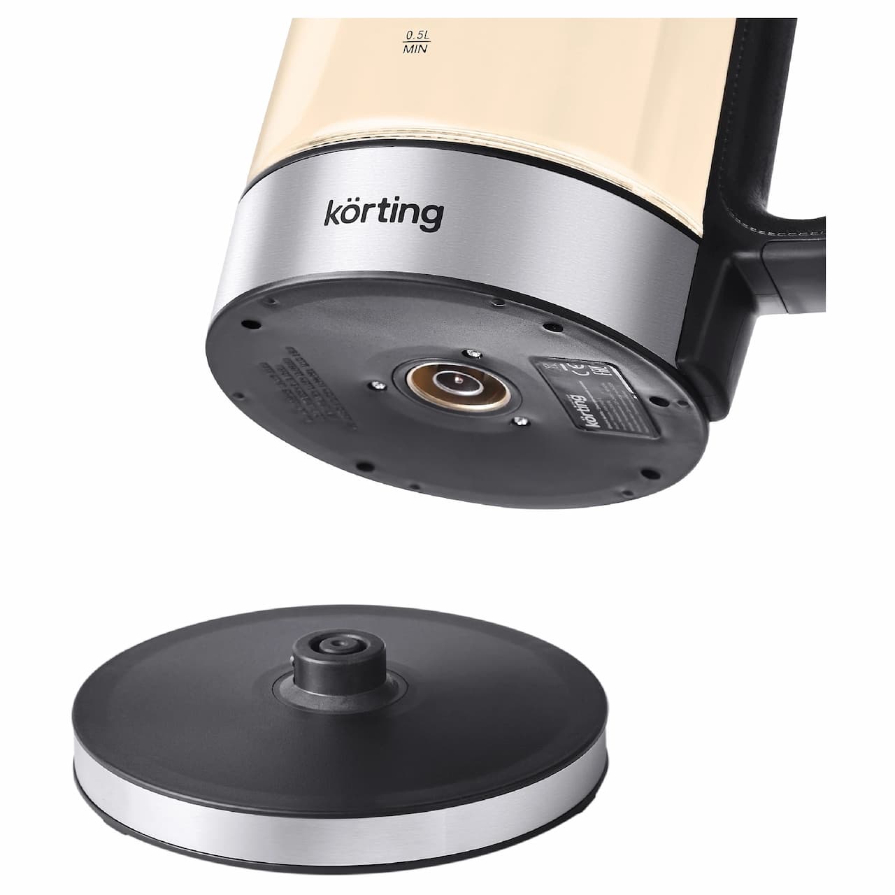 Чайник 1.7 л KORTING Нержавеющая сталь KWK 0903 G