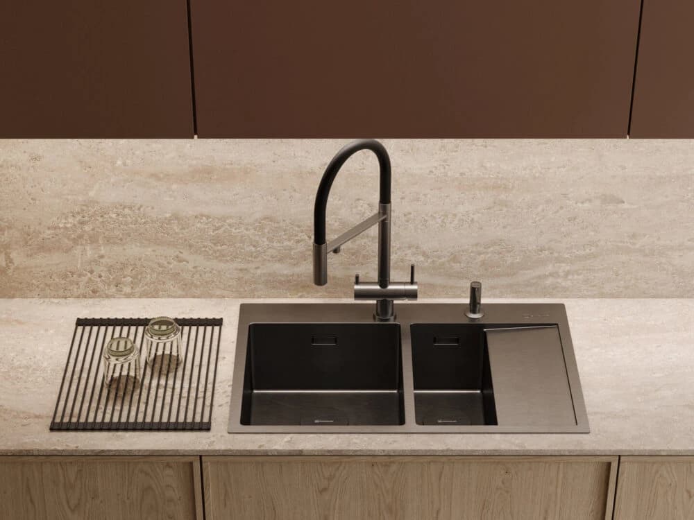 Дозатор для мыла OMOIKIRI Нержавеющая сталь OM-02-BN