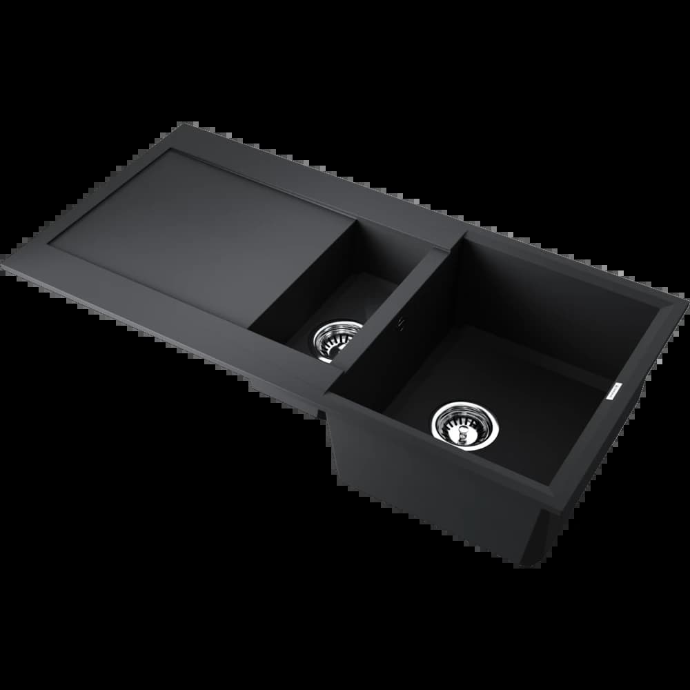Мойка OMOIKIRI Черный Sakaime 100-2-BL