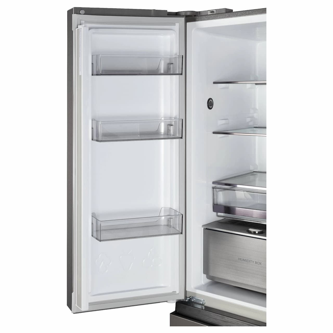 Холодильник Side-by-side KORTING Нержавеющая сталь KNFF 82535 X