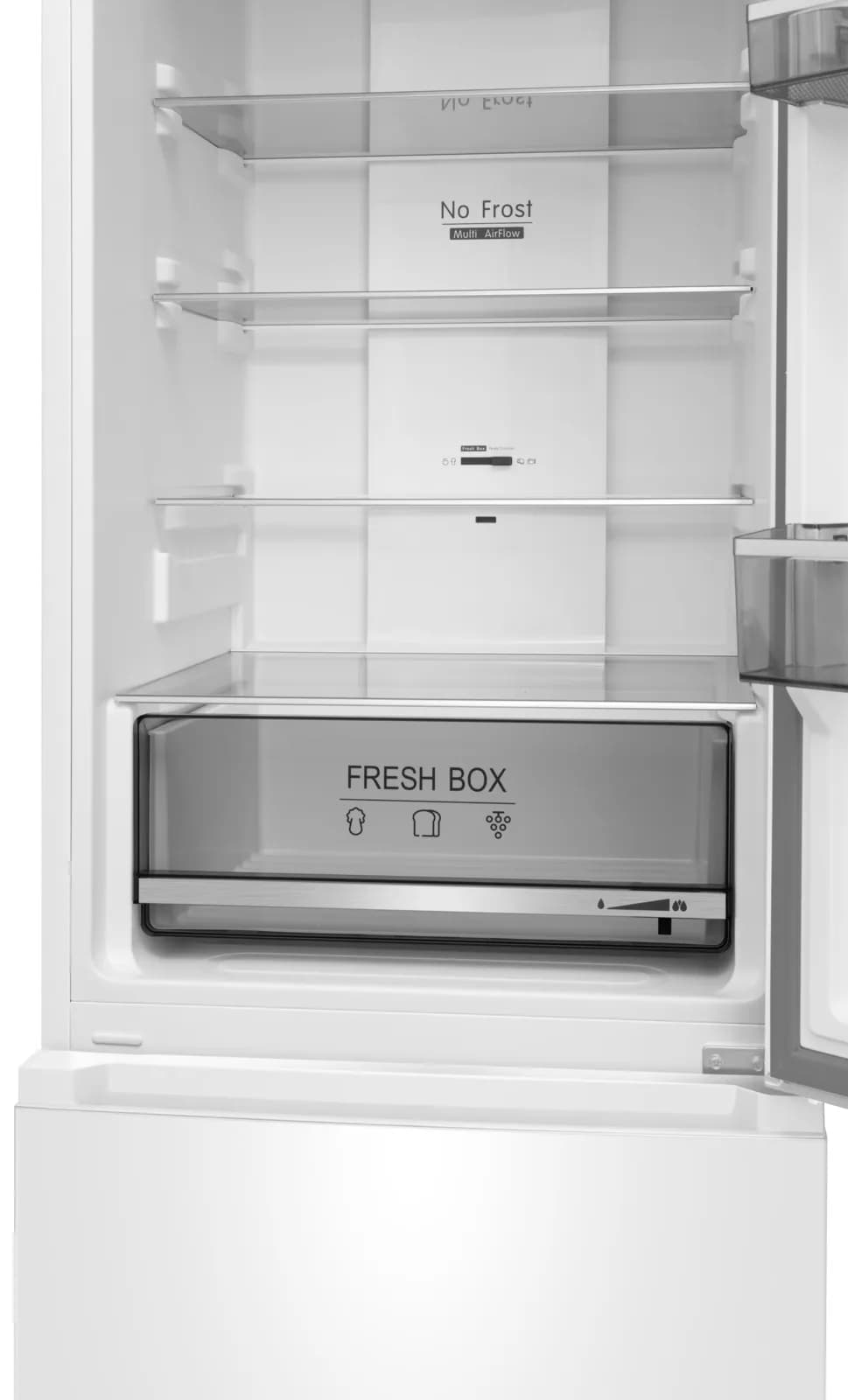 Холодильник отдельностоящий MEFERI Белый MFR185WH TOTAL NO FROST COMBI ULTRA