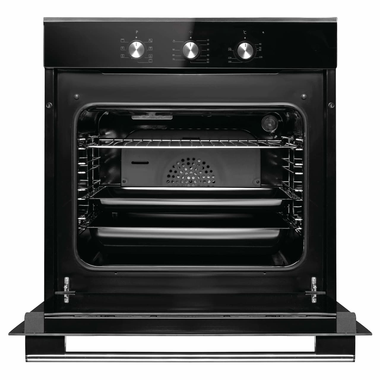 Духовой шкаф KORTING Черное стекло OKB 370 CMX
