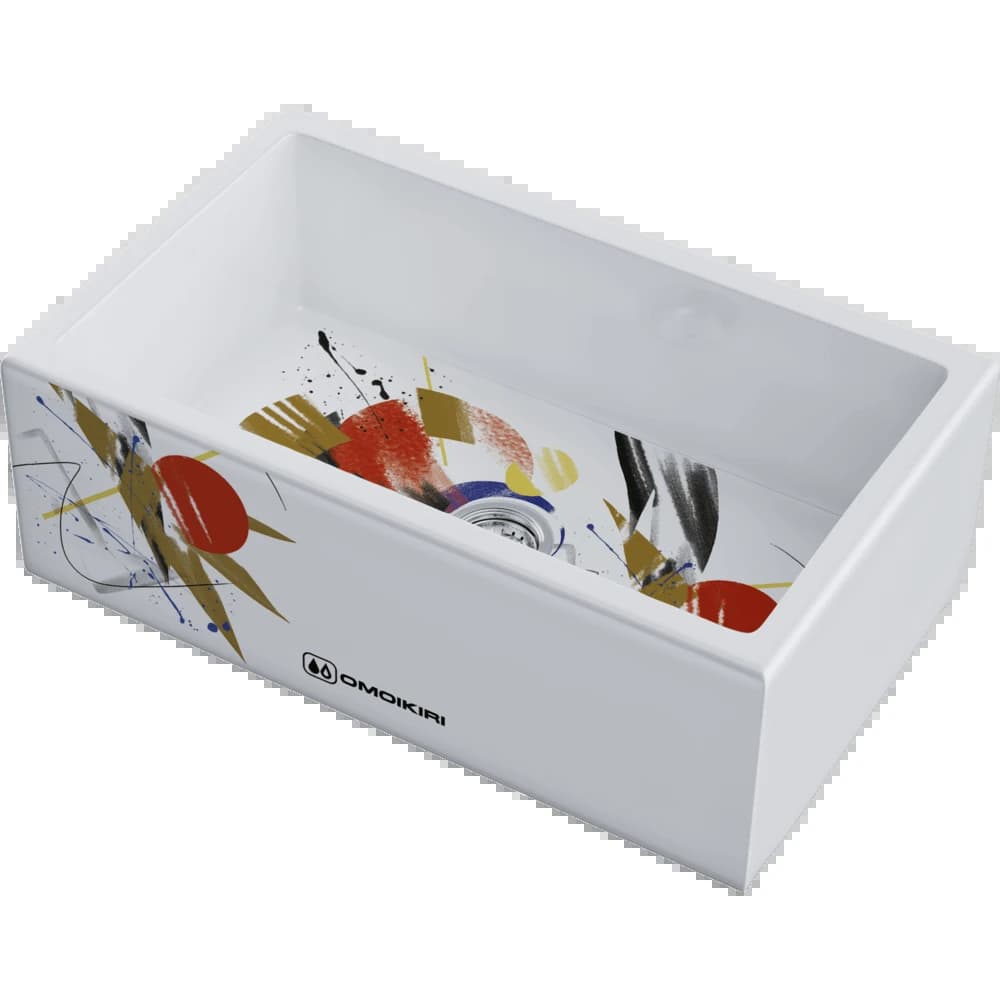 Мойка OMOIKIRI Белый Mikura 76-Tokyo