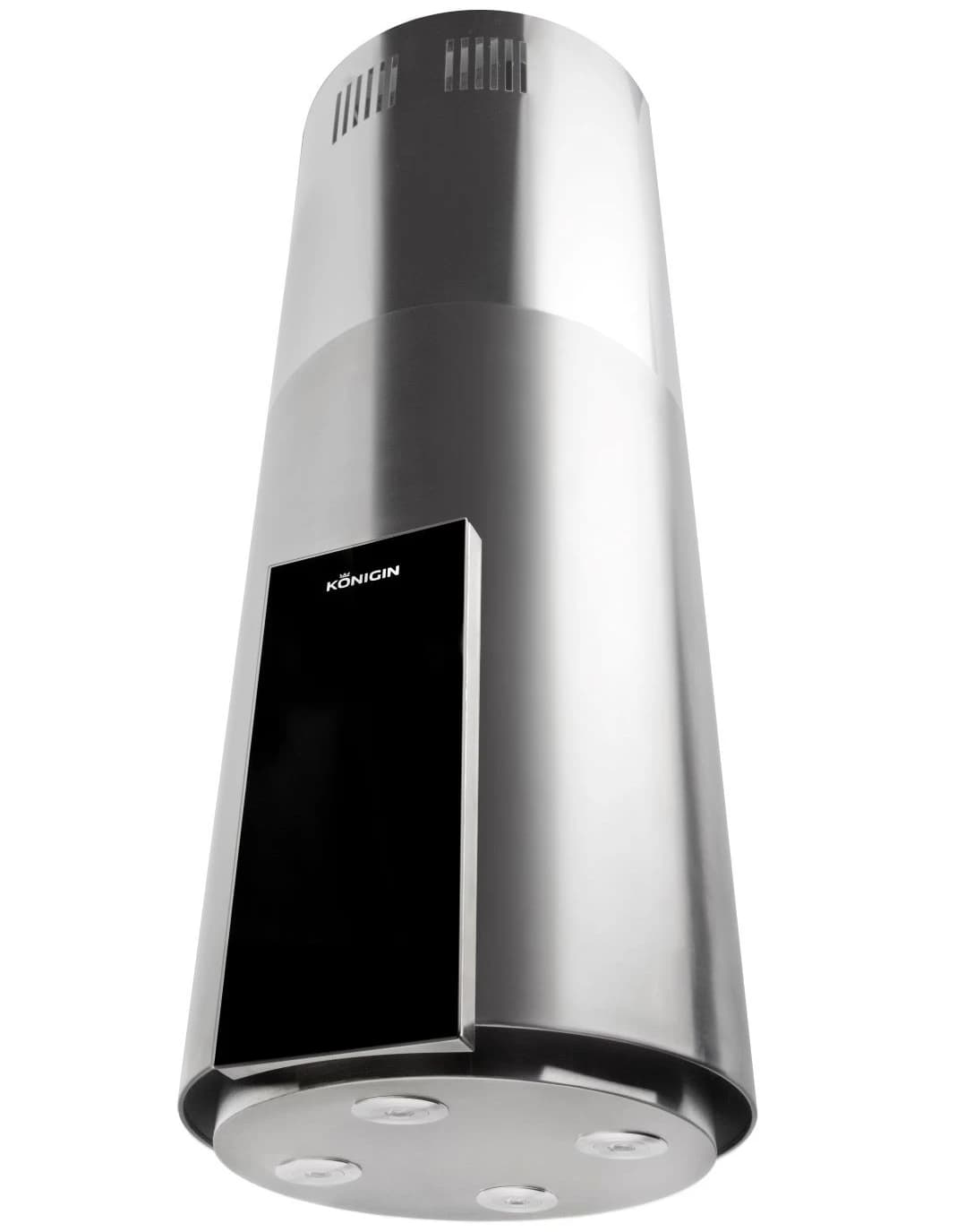 Вытяжка островная KONIGIN Нержавеющая сталь Equilibrium Steel Glass