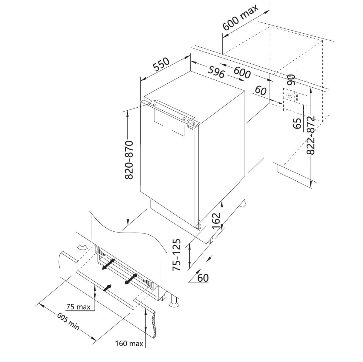 KORTING KORTING Белый KSI 8217 F