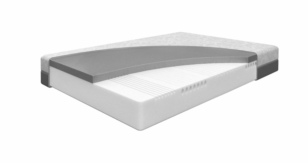 Матрас ортопедический односпальный 900х2000х220 мм ECOMILY Белый Manchester Plus
