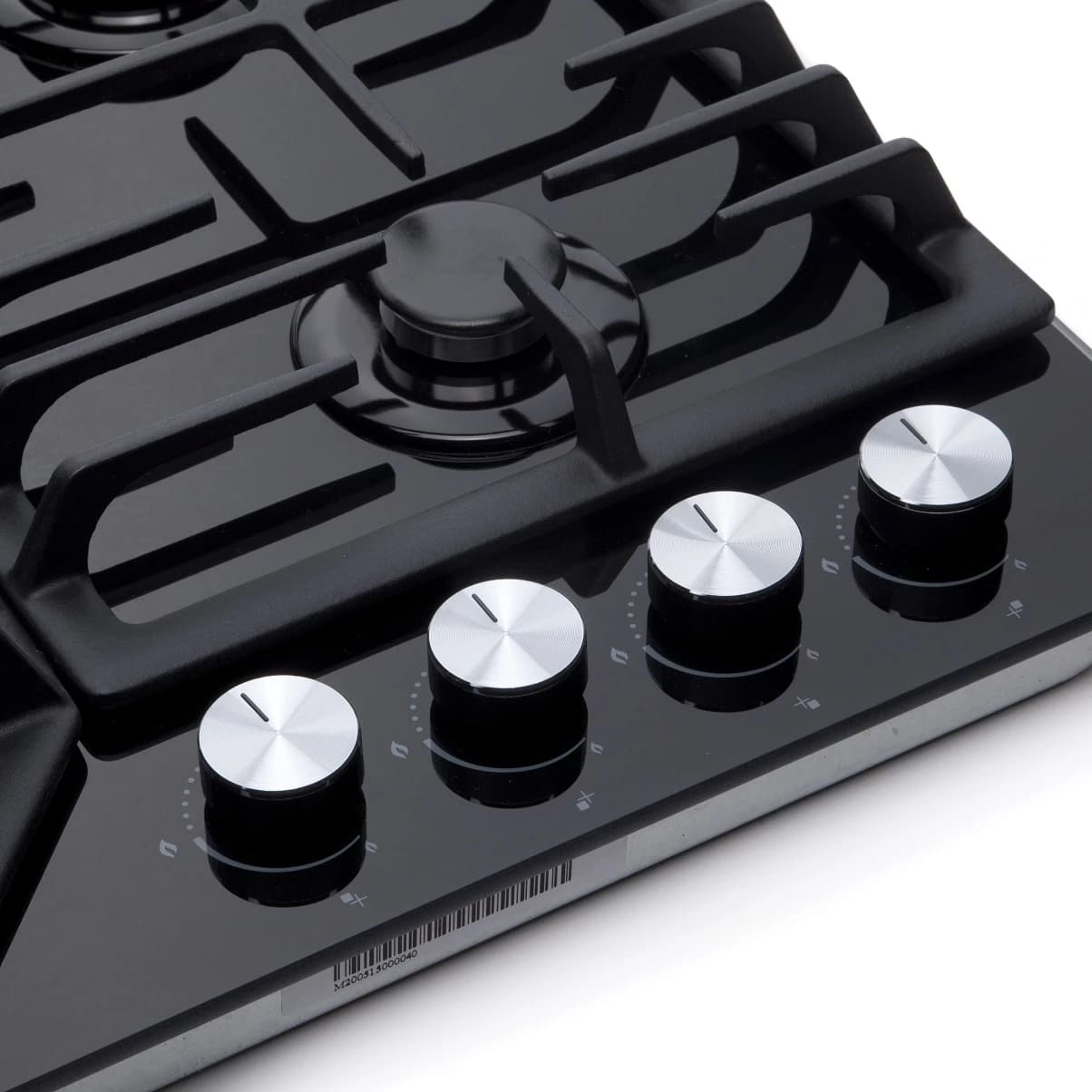 Варочная панель KONIGIN Черный + стекло Flash 604 BKGW