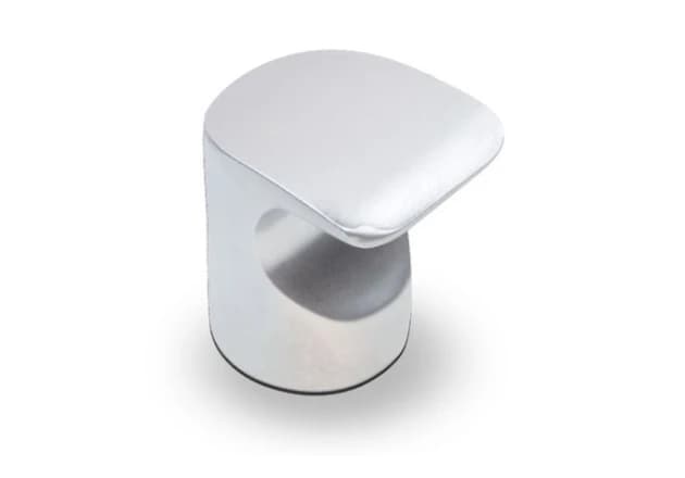 Ручка кнопка KERRON Хром матовый K-1100 SC