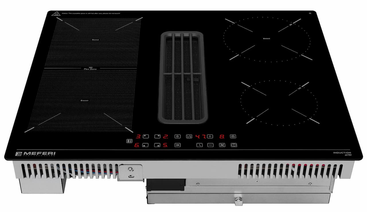 Варочная панель с вытяжкой MEFERI Черный XSMART60BK ULTRA