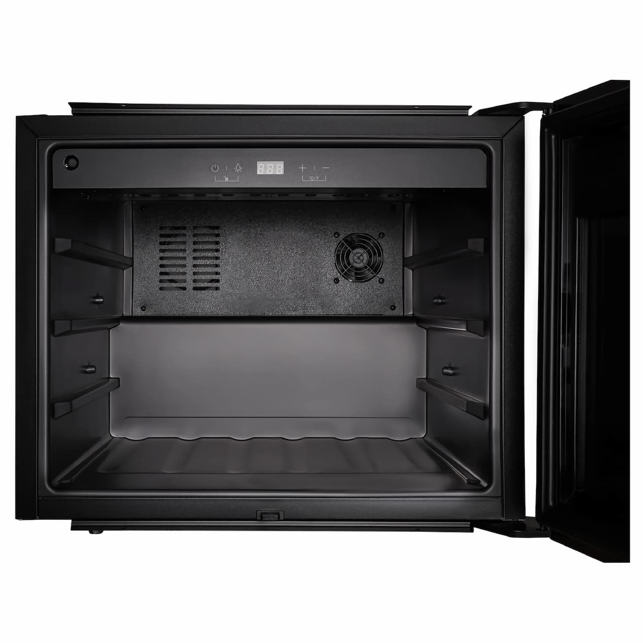 Винный шкаф KORTING Черное стекло KFW 501 SL GN