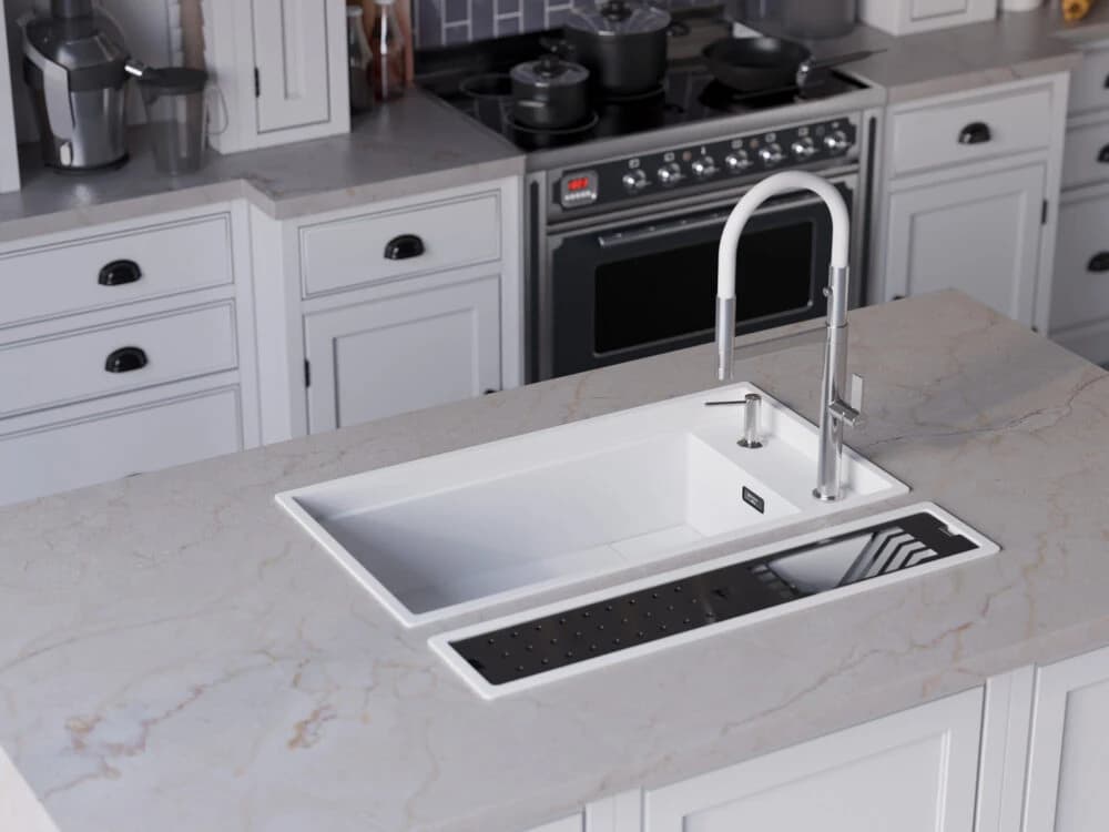 Смеситель OMOIKIRI Черный Osaka BN-BL