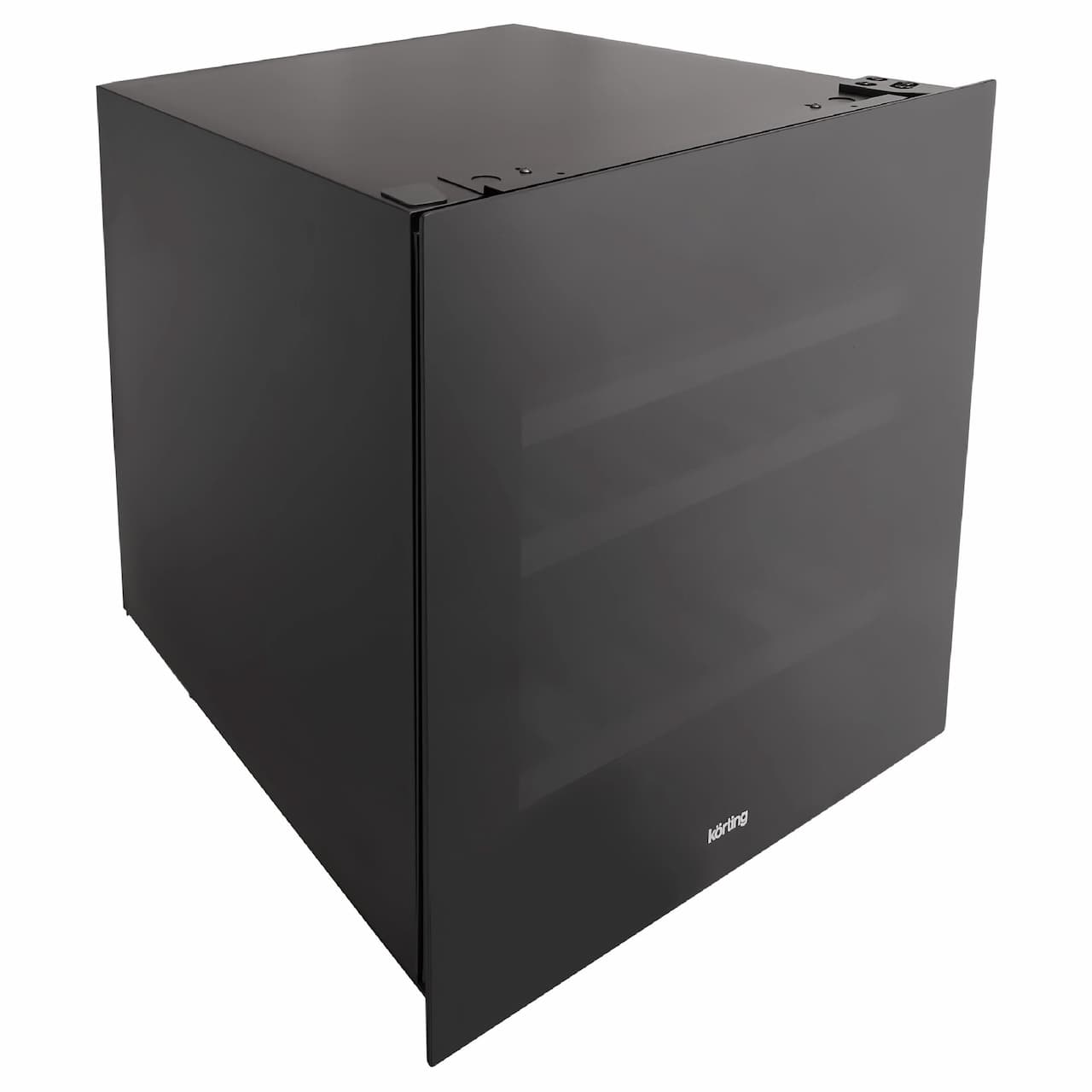 Винный шкаф KORTING Черное стекло KFW 604 DB GN
