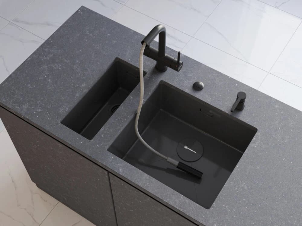 Дозатор для мыла 500 мл OMOIKIRI Графит OM-04-GB