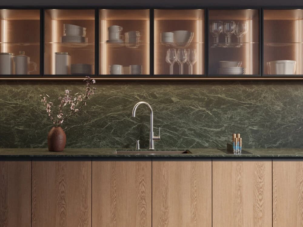 Смеситель с фильтром OMOIKIRI Нержавеющая сталь Okawa 2 Plus-BN