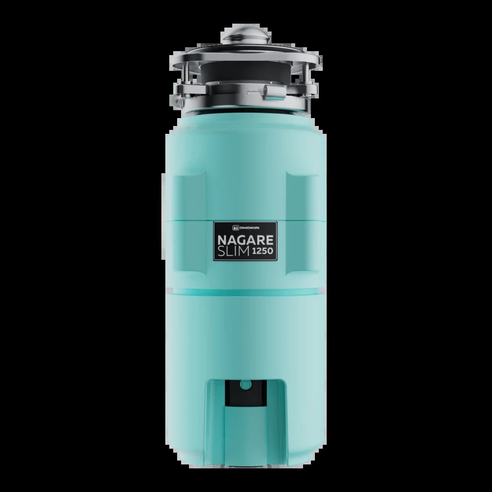 Измельчитель отходов OMOIKIRI Бирюза Nagare Slim 1250-AZ