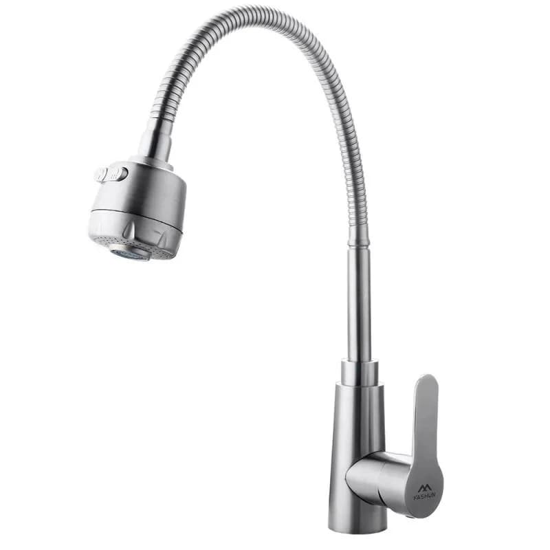 Смеситель с выдвижным изливом FASHUN A54301-3 (УЦЕНКА)