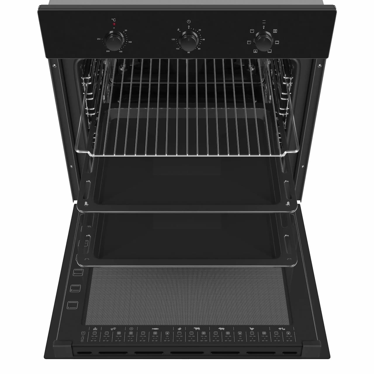 Духовой шкаф MEFERI Черный MEO606BK COMFORT