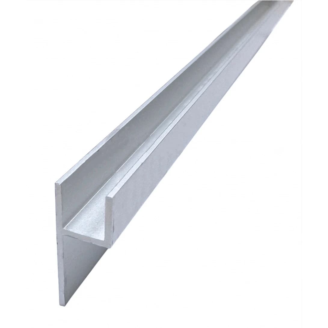 Планка для стеновой панели и столешницы СМАРТ ДЕКОР Хром матовый