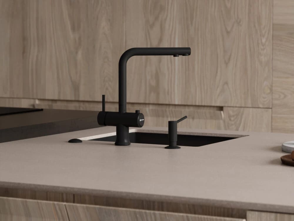 Смеситель OMOIKIRI Вороненая сталь Hotaru-R