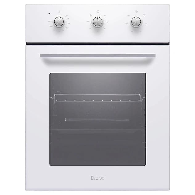 Духовой шкаф EVELUX Белое стекло EO 420 PW