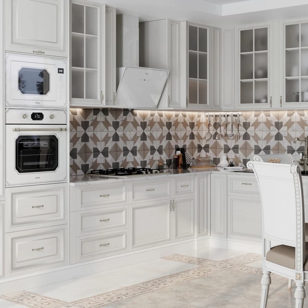 Микроволновая печь KORTING Белое стекло KMI 825 RGW