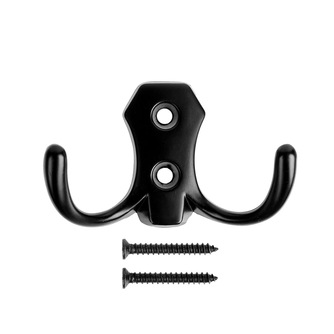 Крючок мебельный KERRON Черный матовый KR 0020 BL