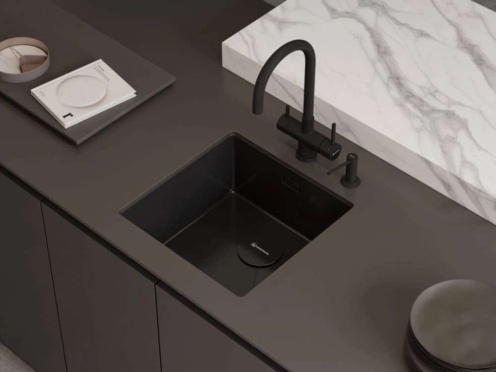 Мойка OMOIKIRI Вороненая сталь Taki 44-U/IF-GM