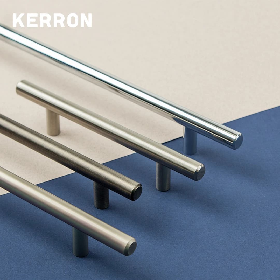 Ручка рейлинг KERRON Черный хром R-3020-192 BN