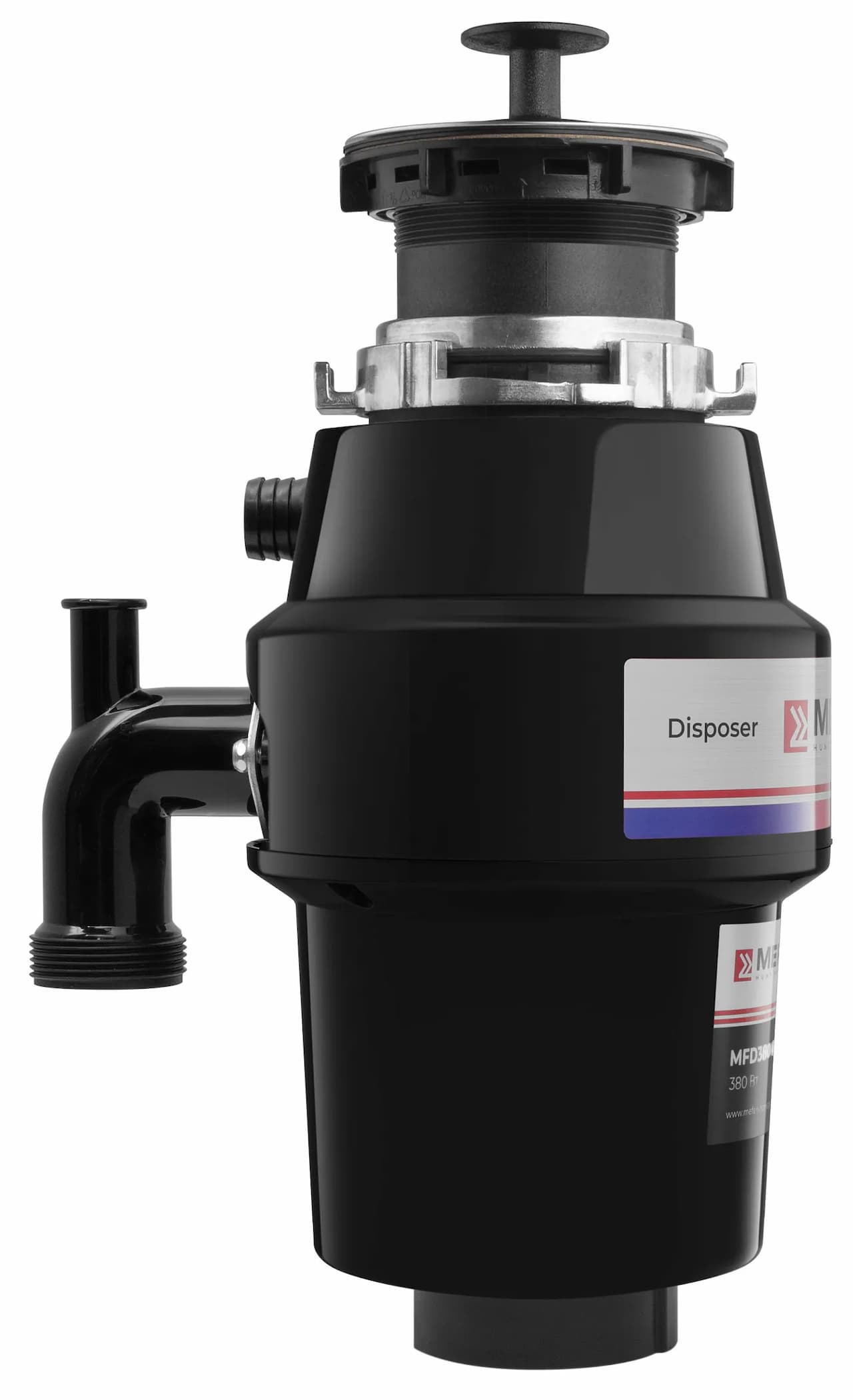 Измельчитель отходов MEFERI Черный MFD380 PUSH POWER
