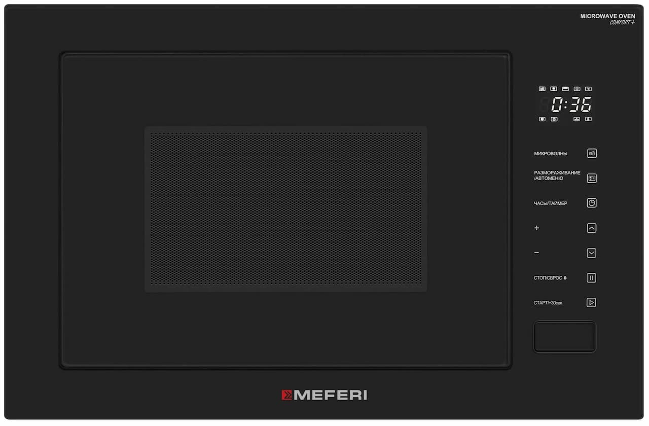 Микроволновая печь MEFERI Черный MMO6028BK COMFORT PLUS