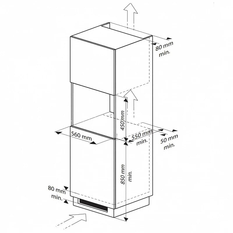 Кофемашина встраиваемая KORTING Черный KCM 9200 BG