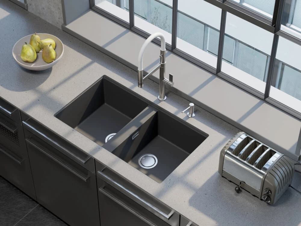 Смеситель OMOIKIRI Черный Osaka BN-BL