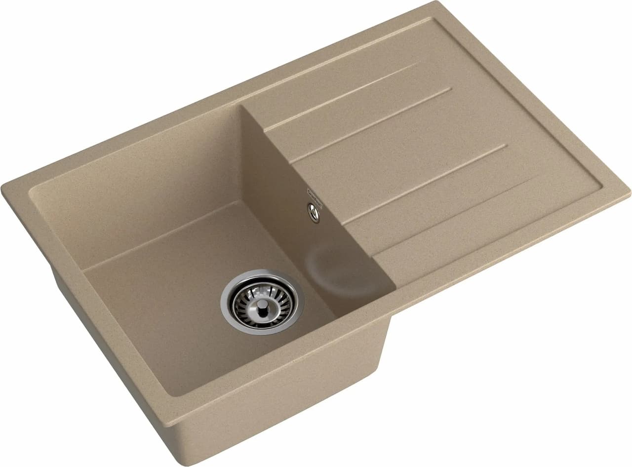 Мойка GRANFEST Песочный Quadro Q-780 L