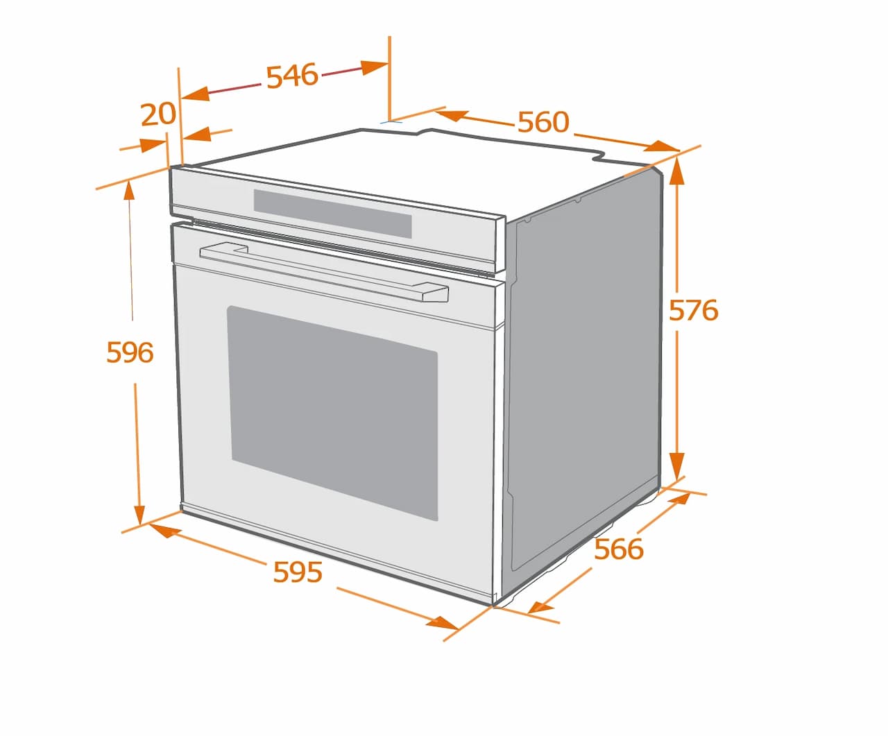 Духовой шкаф KONIGIN NEOS 60 BKF E13