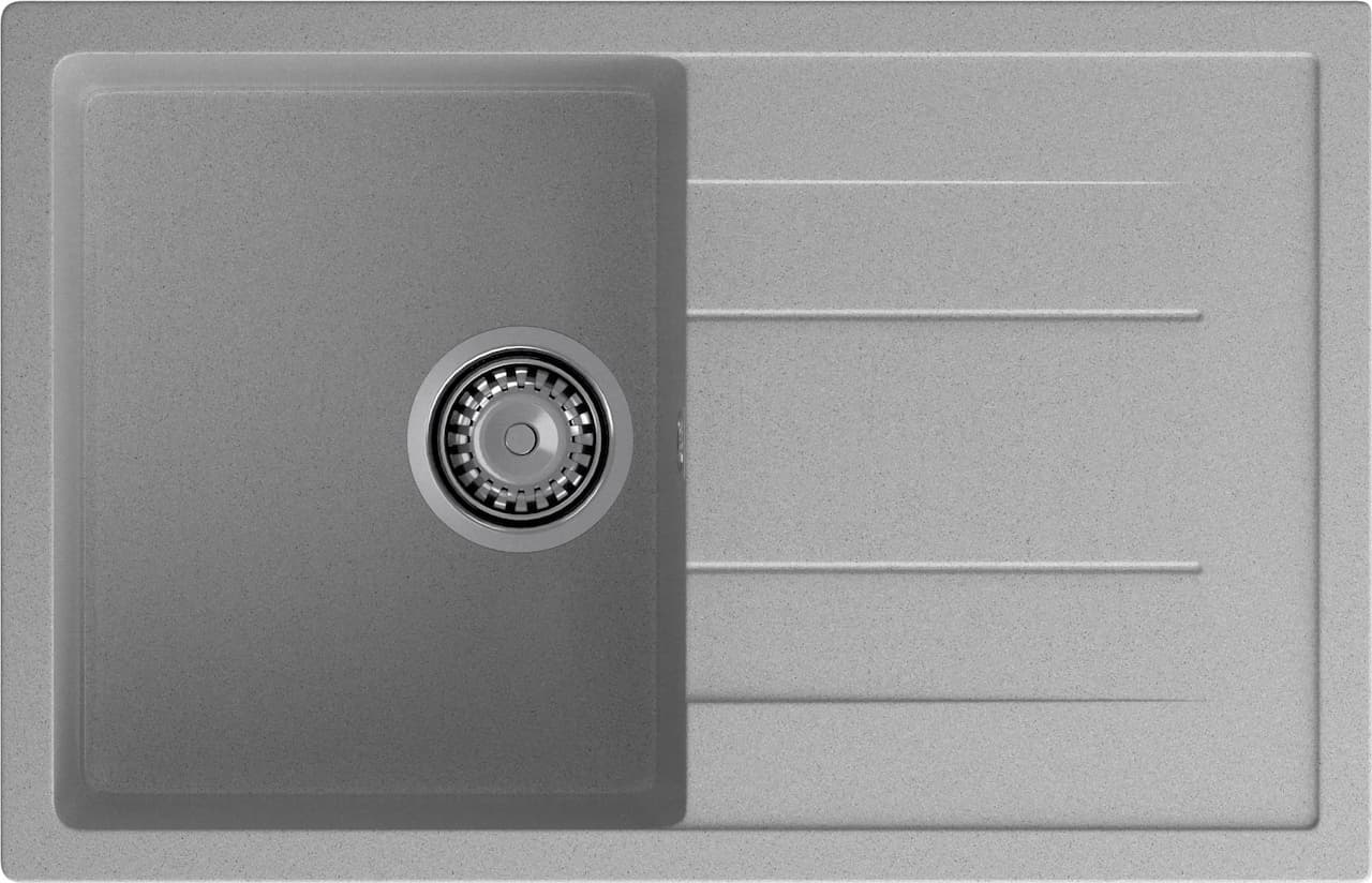 Мойка GRANFEST Серый Quadro Q-780 L