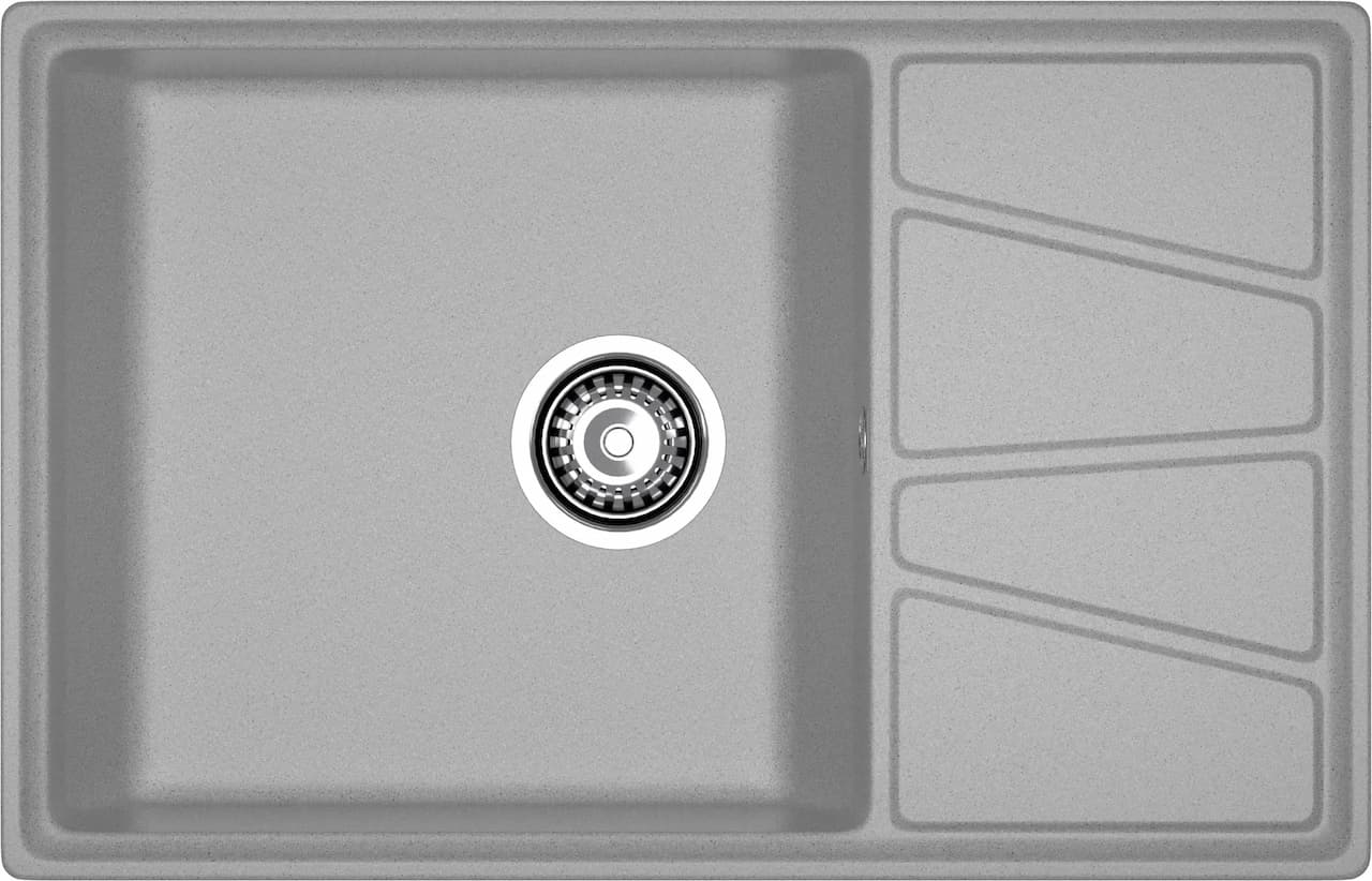 Мойка GRANFEST Серый Vertex GF-V-780L