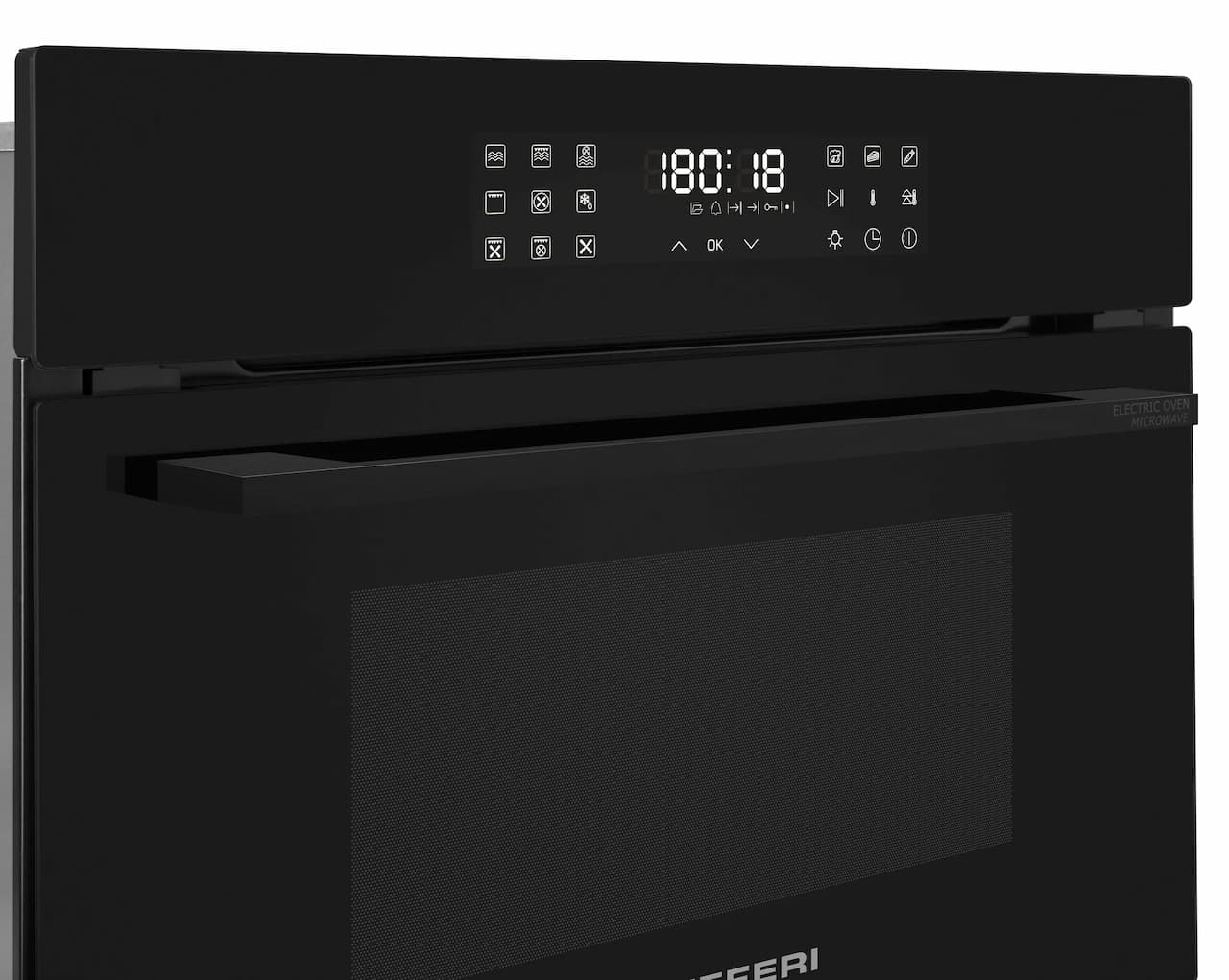 Духовой шкаф MEFERI Черный MEO609BK MICROWAVE