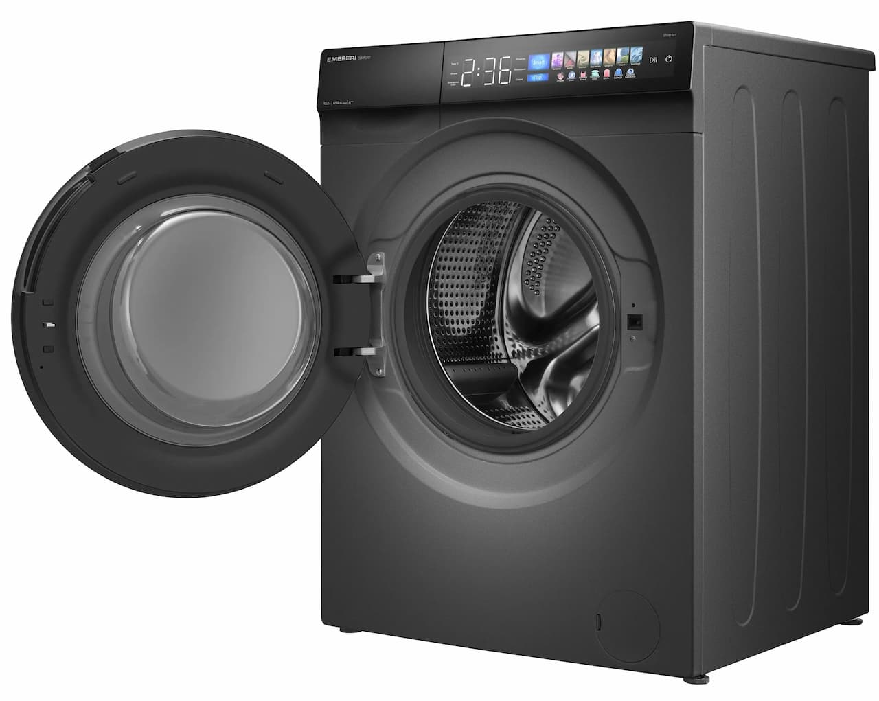 Стиральная машина MEFERI Серый MFW101216GR COMFORT
